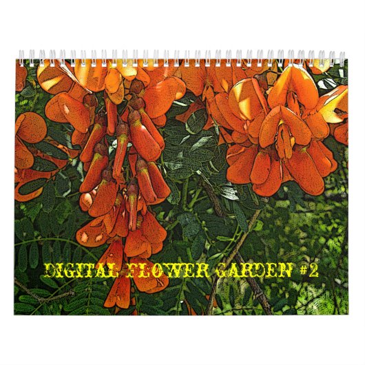 Digitale kalenderventilatortuin #2 kalender (Hoes)