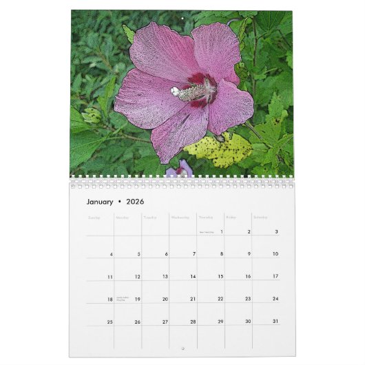 Digitale kalenderventilatortuin #2 kalender (Jan 2026)