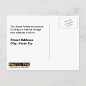 Digitale kavitatie aankondigingskaart (Achterkant)