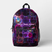 Digitale kavitatie bedrukte rugzak (Voorkant)