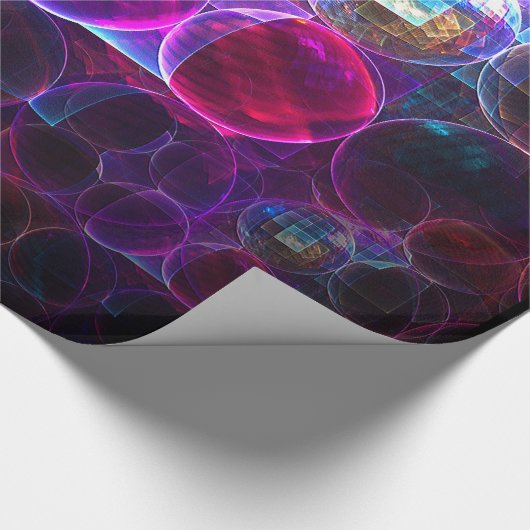 Digitale kavitatie cadeaupapier (Hoek)