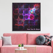 Digitale kavitatie canvas afdruk (Insitu (Woonkamer))