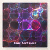 Digitale kavitatie glazen onderzetter (Voorkant)