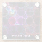 Digitale kavitatie glazen onderzetter (Achterkant)