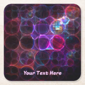 Digitale kavitatie kartonnen onderzetters (Voorkant)