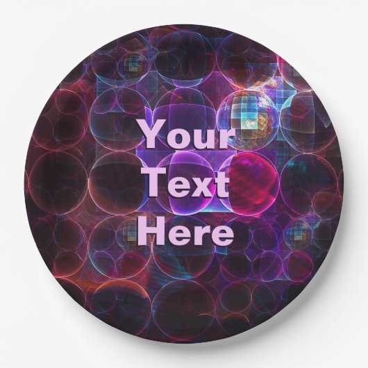 Digitale kavitatie papieren bordje (Voorkant)