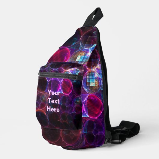 Digitale kavitatie sling bag (Rechterhoek)