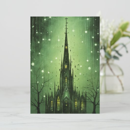 Digitale Kerst Kaarten - Unieke Kerst Kaarten (Staand voorkant)