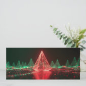 Digitale Kerstmis (Staand voorkant)