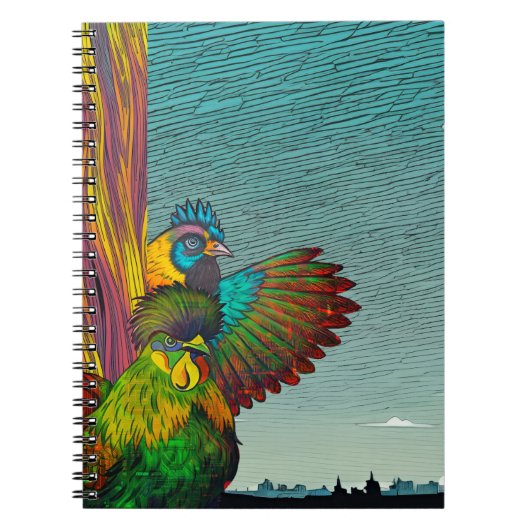 Digitale kip notitieboek (Voorkant)