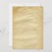 Digitale klassieke auto verjaardag uitnodiging. kaart (Achterkant)