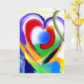 Digitale kleur Harten - Aanpassen Kaart (Gele Bloem)