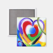 Digitale kleurenharten magneet (Voorkant / Achterkant)