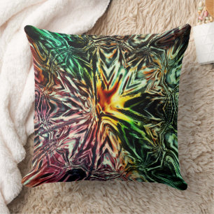 Digitale kleurstof van roestrijke ingegraveerde st kussen