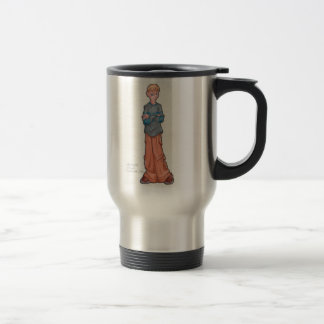 Digitale koffie om mee te gaan reisbeker
