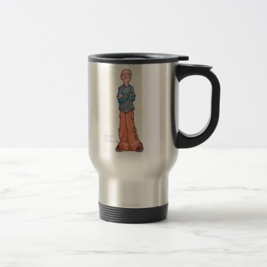Digitale koffie om mee te gaan reisbeker (Rechts)
