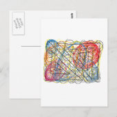 digitale kunst 04 briefkaart (Voorkant / Achterkant)