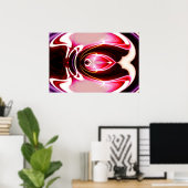 Digitale Kunst Abstract Schilderen Muur Poster Pri (Thuiskantoor)