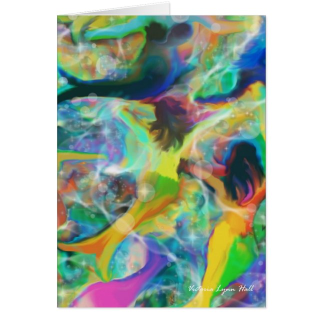 Digitale kunst "De Sirenen" (Voorkant)