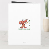 Digitale kunst  Edgar Allan Poe Raven Birthday Kaart (Achterkant)