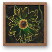 Digitale Kunst Leinwand Neon Natur Canvas Afdruk