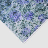 Digitale kunst met blauwe waterverf abstracte acht tissuepapier (Detail)