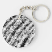 Digitale kunst met de dikke darm sleutelhanger (Achterkant)