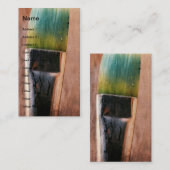 Digitale kunst met penseel visitekaartje (Voorkant / Achterkant)