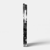 Digitale kunst met schedel en vlinder Case-Mate iPhone case (Achterkant / Links)