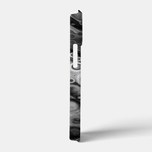 Digitale kunst met schedel en vlinder Case-Mate iPhone case (Achterkant / Rechts)