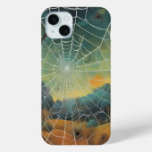 Digitale kunst, spinnenweb, spinnen Case-Mate iPhone case (Achterkant)