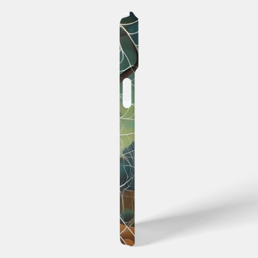 Digitale kunst, spinnenweb, spinnen Case-Mate iPhone case (Achterkant / Rechts)