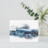  digitale kunst uit de jaren vijftig van de vorige briefkaart (Staand voorkant)