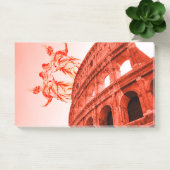 Digitale kunst van Colosseum en beelden / beeldhou Post-it® Notes (Kantoor)