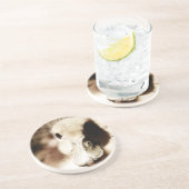 Digitale kunst zandsteen onderzetter (Zijkant)