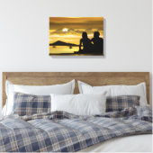 Digitale kunst | Zazzle_Growshop. Canvas Afdruk (Insitu (Slaapkamer))