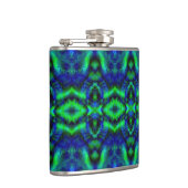 Digitale kunstacademie Modern Abstract patroon Heupfles (Rechts)