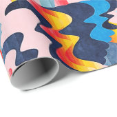 digitale kunstachtergrond cadeaupapier (Rol Hoek)