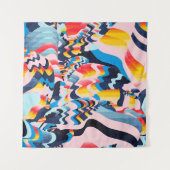 digitale kunstachtergrond wandkleed (Voorkant (horizontaal))