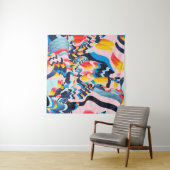 digitale kunstachtergrond wandkleed (In Situ (horizontaal))