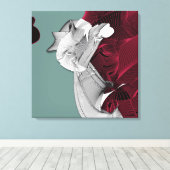 Digitale kunstafbeelding canvas afdruk (Insitu (Houten vloer))