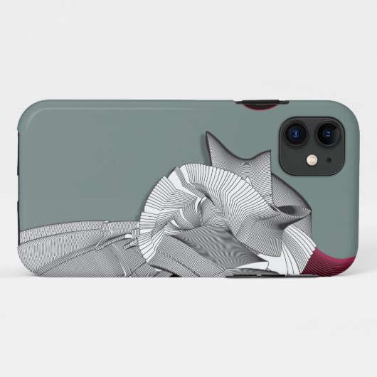 Digitale kunstafbeelding Hoesje-Mate iPhone Case (Achterkant (horizontaal))