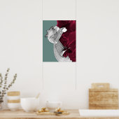 Digitale kunstafbeelding poster (Keuken)