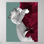 Digitale kunstafbeelding poster (Voorkant)