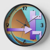 Digitale kunstfoto "Circuit Diagram", turquoise (Voorkant)