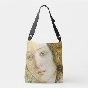 Digitale kunstfoto van de Venus van Botticelli Crossbody Tas
