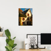 Digitale kunstfoto's van Frans Huis Poster (Thuiskantoor)