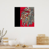 Digitale kunstgalerie poster (Keuken)
