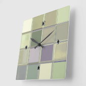 Digitale kunstgreep uit de Acrylic Custom Clock Vierkante Klok (Hoek)