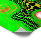 Digitale kunstschilderende vlot poster (Hoek)